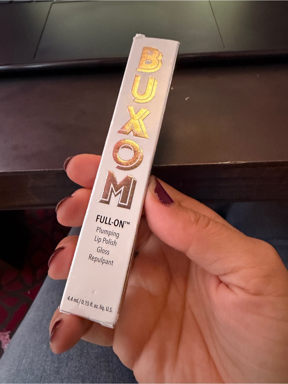 Buxom Full-On Plumping Lip Polish Gloss BNIB “sugar”